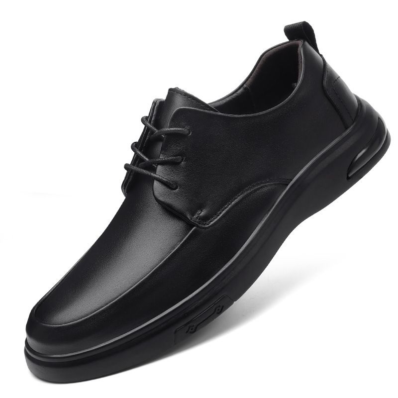 Men's Casual Leather Shoes Are Whiter And Match Middle-aged Casual Leather Shoes Dad Shoes Men's Shoes_vogvips.com