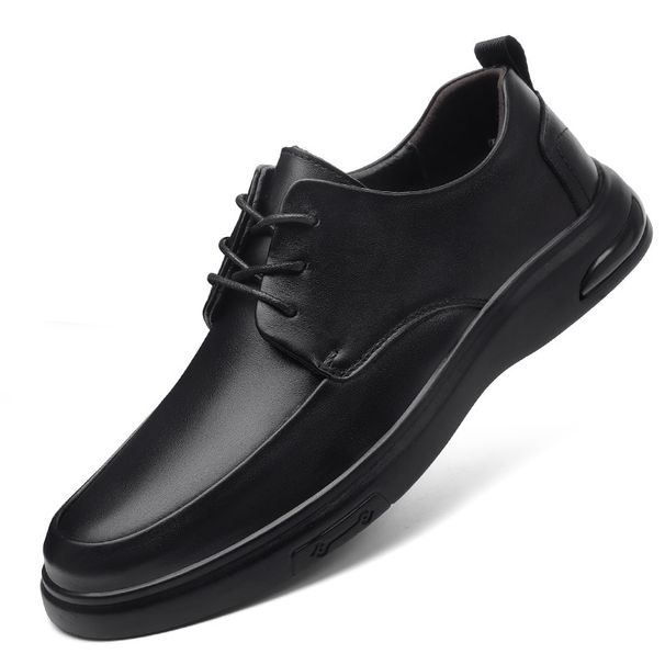 Men's Casual Leather Shoes Are Whiter And Match Middle-aged Casual Leather Shoes Dad Shoes Men's Shoes_vogvips.com