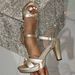 2026 Summer New Model Gold Shiny Cross-Twisted Waterproof Platform Women's Square-Toed Chunky Heel Open-Toe Strap High_vogvips.com