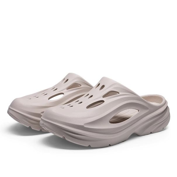 Hole Shoes For Men, Not Smelly, Home Slippers For Men, Eva Hole Shoes, Shit Feeling Slippers For Wearing Outside, Not Smelly Or Noisy_vogvips.com