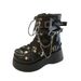 Thick-Soled Sweet Cool Design Martin For Women 2024 Autumn New British Style Motorcycle Versatile Street-Friendly_vogvips.com