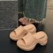 Foreign Trade Cross Flower 9CM Thick Sole Sandals For Women Outdoor Fashion High Heel Summer Slip-On Cross-Border Trend_vogvips.com