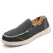 Big size super light casual cloth shoes men's new breathable slip-on lazy loafers_vogvips.com
