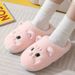 New Autumn Winter Cotton For Men And Women Couples Cartoon Kitten Indoor Plush Slippers Home Warm_vogvips.com