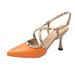Elegant Sandals For Women 2025 New Model, Studded Backless Leather High-heeled Shoes, Summer Mary Jane Shoes_vogvips.com