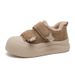 Campus Style Retro Fashion Versatile Casual For Women Thick Sole Fleece Lined Comfortable Velcro Cotton Shoes 2025_vogvips.com