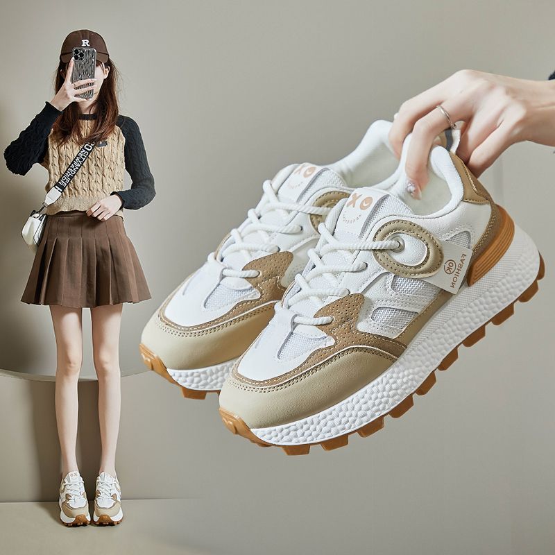 Spring Thick-sole Forrest Gump Shoes Casual Sneakers_vogvips.com