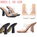 Women's Shoes New Style Stiletto Heeled Transparent Strappy Sandals For Women, Sexy And Versatile, Plus Size High Heels_vogvips.com