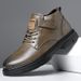 European Warm Series 2025 Autumn New Martin Versatile British Style Casual Ankle Men's Trendy Genuine Leather Cowhide Boots_vogvips.com