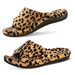 Crestar Women' Slippers Winter Fashion Open Toe Fluffy Solid Color House Slippers New Indoor And Outdoor Antiskid Cotton Shoes_vogvips.com