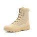 Mens Walking High Top Tactical Boots Lightweight Vent Breathable Hiking Trekking Shoes_vogvips.com