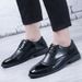 Men’s Shoes Men's Leather Shoes Business Formal Casual Shoes Youth Wedding Shoes Best Man Men's Shoes Trendy British Men's Leather Shoes_vogvips.com