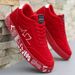 Men's Lightweight Casual Sneakers. Everyday Outdoor Running Skate Shoes For Men. Colors: Black And Red. Sizes: 39 To 48._vogvips.com