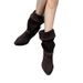 Cowhide Version Zhao Lusi Same Style Pile New Winter Melad Western Cowboy Chunky Heel Pointed Toe Short Boots For Women_vogvips.com