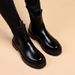 Martin Boots Men's High-top Shoes Medium-top Short Boots Outdoor Men's Boots Heightening Medium Tube Chelsea Boots Men_vogvips.com