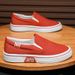 Summer Board Shoes Fashion Trend Breathable Canvas Shoes Bread Shoes Student Men's Shoes Outdoor Walking Shoes, Give A Random Pinch Music_vogvips.com