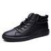 Casual High-top Shoes Velvet Large-size Shoes Martin Boots Men's Leather Shoes Men's Leather Boots_vogvips.com
