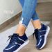 Large 2025 Spring And Autumn New Women's Thick Bottom Color Blocked Casual Low Cut Sports Shoes_vogvips.com