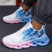 New Large Dad Men's Mesh Casual Cold Adhesive Low Cut Lightweight Fashion Sports Couple Shoes_vogvips.com