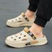 Men Wear A Bun Head Sandals Sandals Breathable River Beach Slippers_vogvips.com