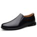 Men's Shoes Loafer Leather Shoes Outdoor Casual Shoes Low-top Foot Cover Leather Surface Single Shoes_vogvips.com