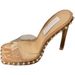 26ss Style New One-Strap Transparent Sandals For Women, Square Toe High Heels, Sexy Rhinestone Open-Toe Stiletto Outdoo Women, Heels,_vogvips.com