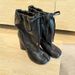 Cowhide Version~ Autumn And Winter New Wide Tube Lace-up Split-toed Pig's Trotters Boots Women's Korean Version Versatile Western Martin Boots Women_vogvips.com
