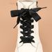 Shoe Accessories faced polyester satin smooth lace silk satin wide flat webbing shoelaces_vogvips.com
