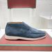 Women's Slip-On Suede Loafers Foreign Trade, Comfortable Soft-Soled Flat For Couples, Large Size Casual Shoes_vogvips.com