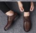 Wind Casual Leather Shoes Dress Young Men's Shoes_vogvips.com