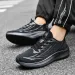 Legitimate Leather Platforme Men's Sapatenos Golf Men's Red Shoes Men's Comfortable Sneakers Sport Resort Flatas High-end_vogvips.com