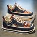 Men's Summer Breathable 2025 New Embroidered Casual Sports Sneakers Trendy Versatile Height Increasing Agan Dad Shoes_vogvips.com
