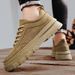 European Warm Series Spring And Autumn New Low-Top Thick-Soled Height-Increasing Ankle Non-Slip Wear-Resistant Work Shoes Casual Trendy_vogvips.com