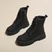 Ins Trend Martin For Women 2024 Autumn New British Style Thick Sole Student Short Versatile Motorcycle Yellow Boots 2627_vogvips.com
