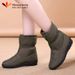 Minlang Family One-Piece Dropshipping Winter Cotton Women Snow Short Boots Middle-Aged And Elderly Fleece-Lined_vogvips.com