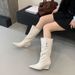 2025 New Over-the-Knee Long For Women, Niche Design, Two-Way Wear, Slouch High Tube Riding Boots, Wedge Heel Western_vogvips.com