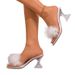 Cross-border Foreign Trade Simple European And American High-heeled Women, Fashionable Crystal Square Heel Sandals For_vogvips.com