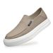 Fashion Designer New Net Thick Soled Man Canvas Shoes Spring Autumn Fashion Retro Slip-on Breathable Lightweight Outdoor Men's Sneakers_vogvips.com