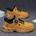 Hiking Boots Autumn New Korean Style Versatile Casual Lightweight Thick Sole Wear-resistant Fashion Men's Shoes_vogvips.com
