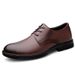 Men's Casual Leather Shoes Leather Dress Pointed Men's Shoes Shoes_vogvips.com