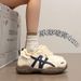 Real Leather Training Shoes For Women's Sports And Leisure Board Shoes_vogvips.com
