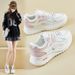 Dad Shoes Female Student Sports Running Casual Platform Heightening Shoes Street Shoes_vogvips.com