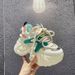 Small Height-increasing Sneakers Breathable Mesh Dad Muffin Platform Sneakers Casual Shoes Women's Shoes_vogvips.com