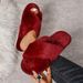 2025 Autumn New Cross-Strap Flat Cotton Slippers For Women, Large Size Casual Indoor Furry Slippers_vogvips.com