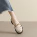 Platform Loafers Women's New Small Height Increase Retro British Style Small Leather Shoes_vogvips.com
