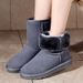 1178225343@qq.com Women's 2025 New Autumn Winter Fleece Lined Thickened Cowhide Warm Snow Cotton Shoes Versatile Casual Boots_vogvips.com