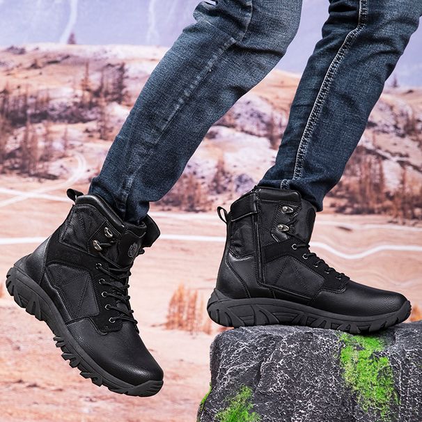 Outdoor Mountaineering Breathable Stream Walking Shoes Casual Men's Shoes Hiking Shoes Large Size Shoes_vogvips.com