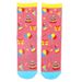 Birthday knitted cotton socks sole creative copywriting adhesive floor socks_vogvips.com