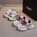 Spring New Children's Sports Boys Breathable Mesh Fashion Trend Big Kids Running Girls Dad Shoes_vogvips.com