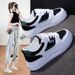 35-44 Foreign Trade Plus Size 2026 Spring And Autumn New Women's Versatile Casual White Shoes Thick-Soled Sneakers For_vogvips.com